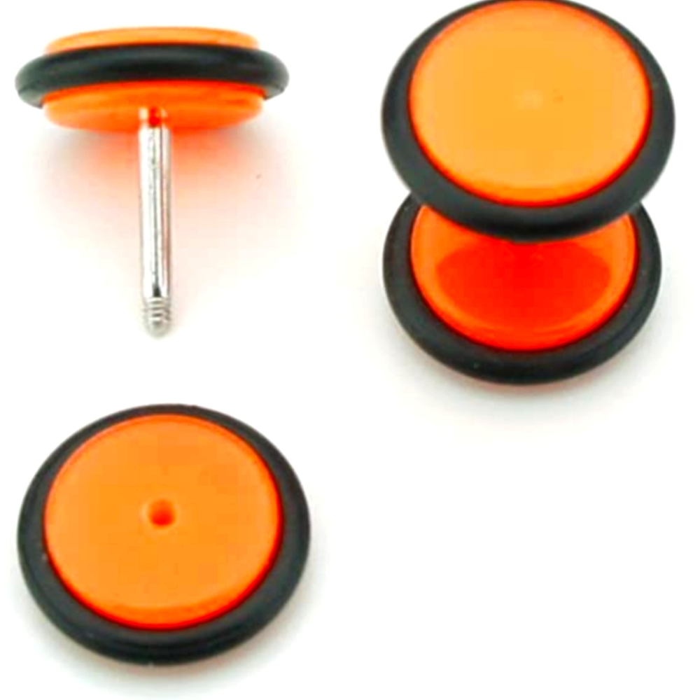 Unisex Faux gauge plugs
